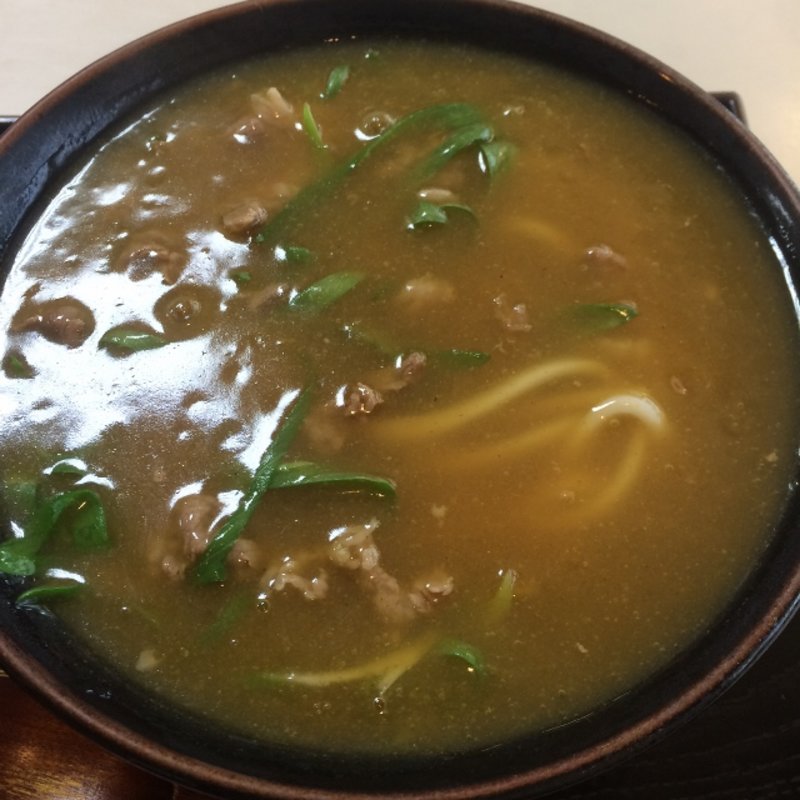 肉カレーうどん(松島家)