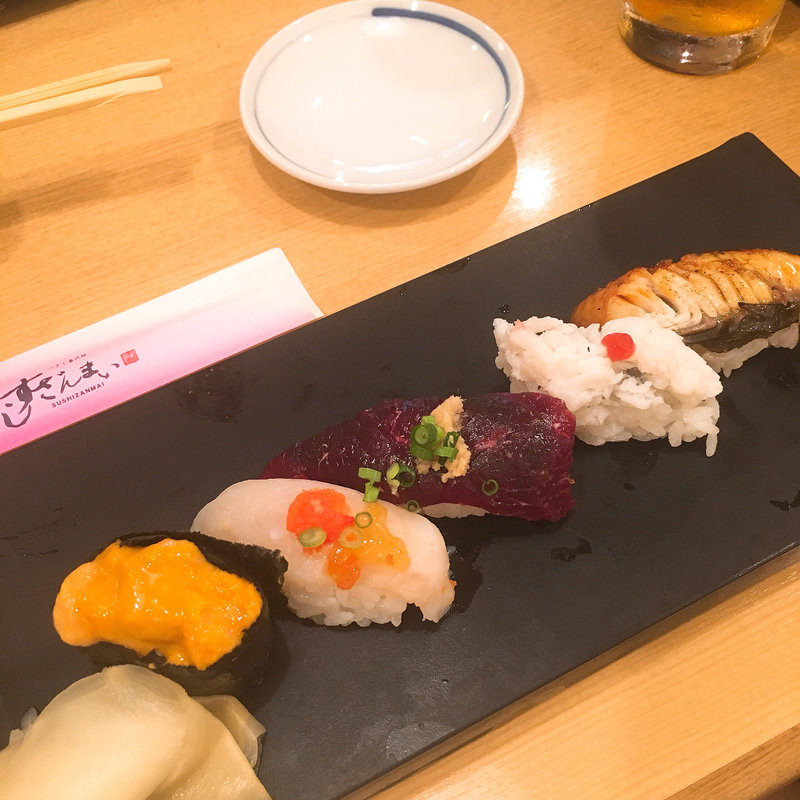 夏の五貫(すしざんまい 匠 六本木俳優座前店)