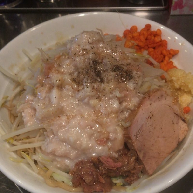 油そば(ジロリアン 浮間店)