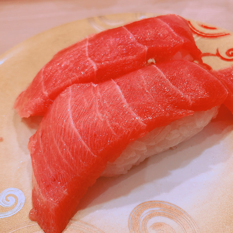 中トロ(回転すしトリトン 光星店)