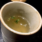 鶏スープ(焼き鳥 松元 西中洲本店)
