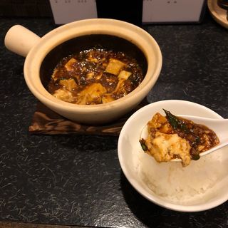 四川風麻婆豆腐(鉄板中華・担々麺 究 Kiwa （キワ）)