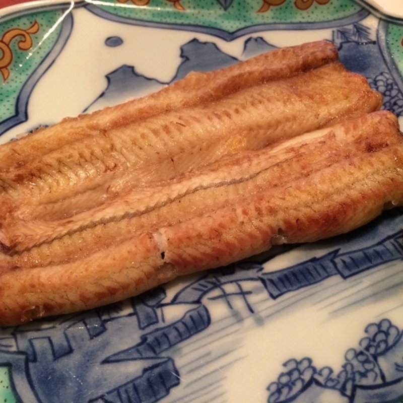共水うなぎ白焼き(うなぎ割烹 にし村)