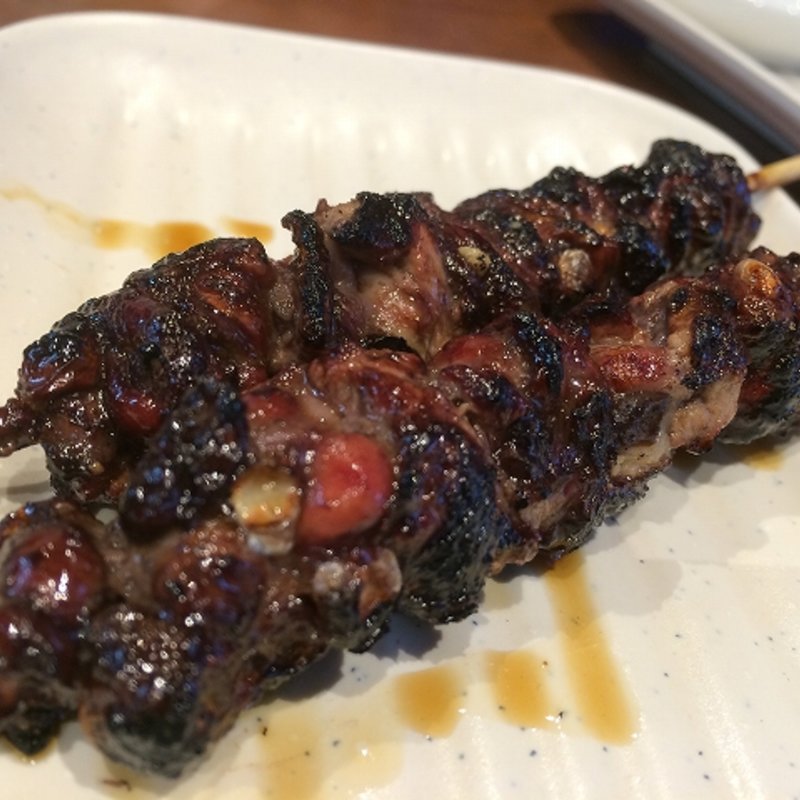 肝焼き串(うなぎ串焼き くりから 東長崎店)