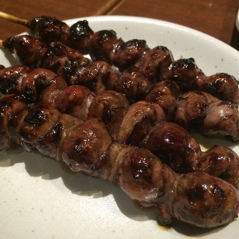 レバー串(うなぎ串焼き くりから 東長崎店)