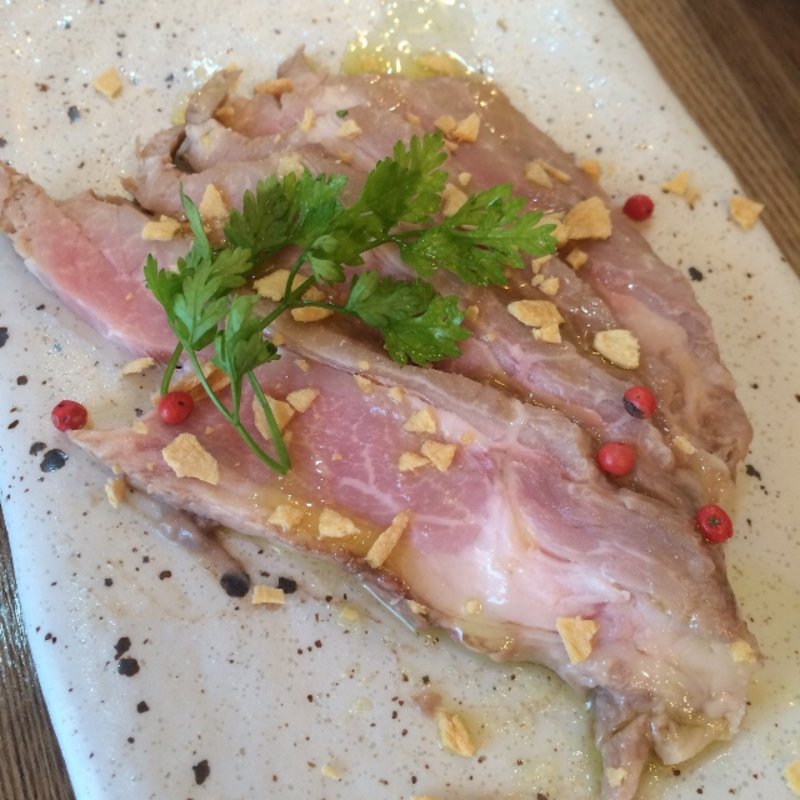 特製ローストポーク(日本酒と泡とおでん スタンド酒場てんてん)