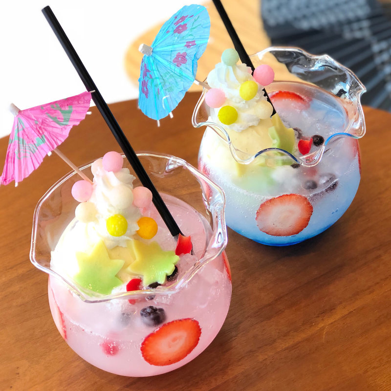 金魚鉢の水玉ソーダ水 ( プレミアム )(京の麩菓子屋 ゆふころろ)