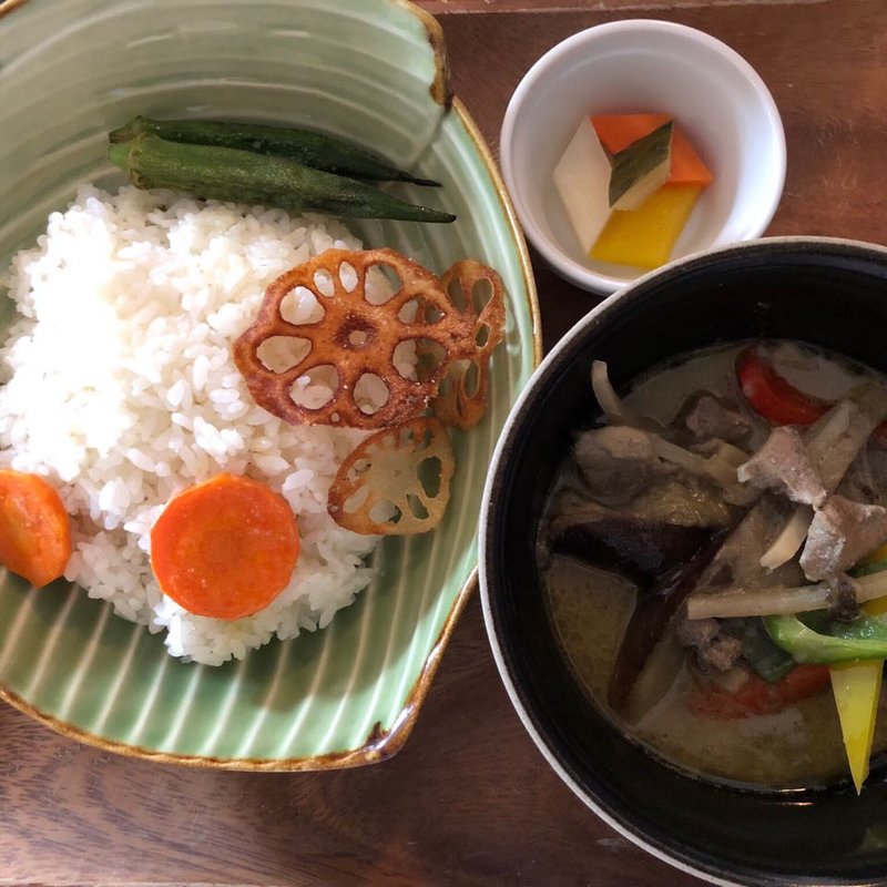 タイカレー(和カフェ 麦)