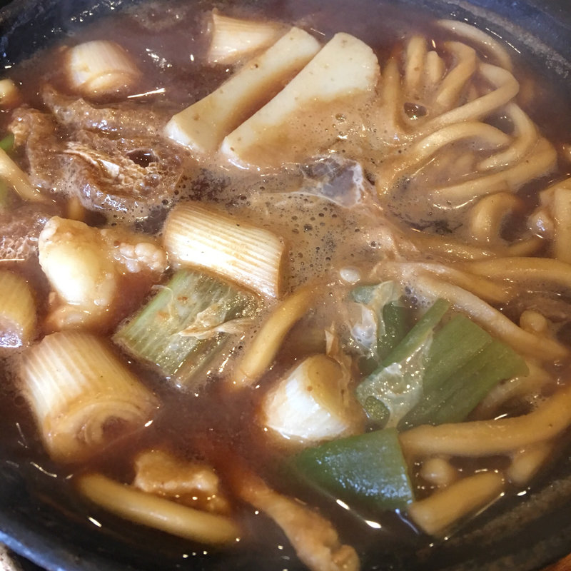 名古屋コーチン親子煮込み定食(煮込うどん 山本屋町田)