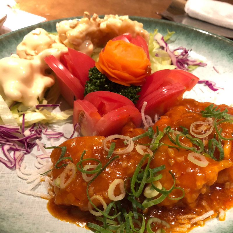 大海老のチリソース(水蓮月 （ロータスムーン）)