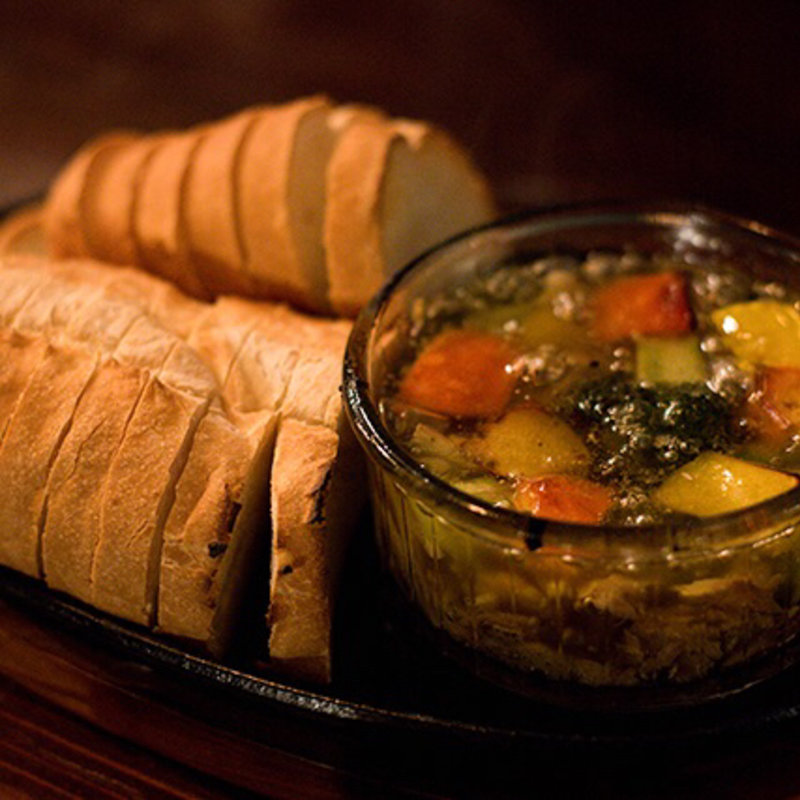 くさやアヒージョ(くさやバー)