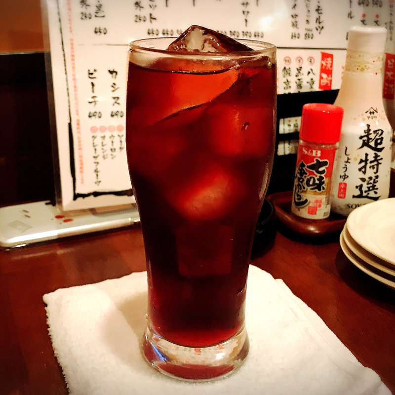 カシスウーロン(居酒屋 いかり屋 )