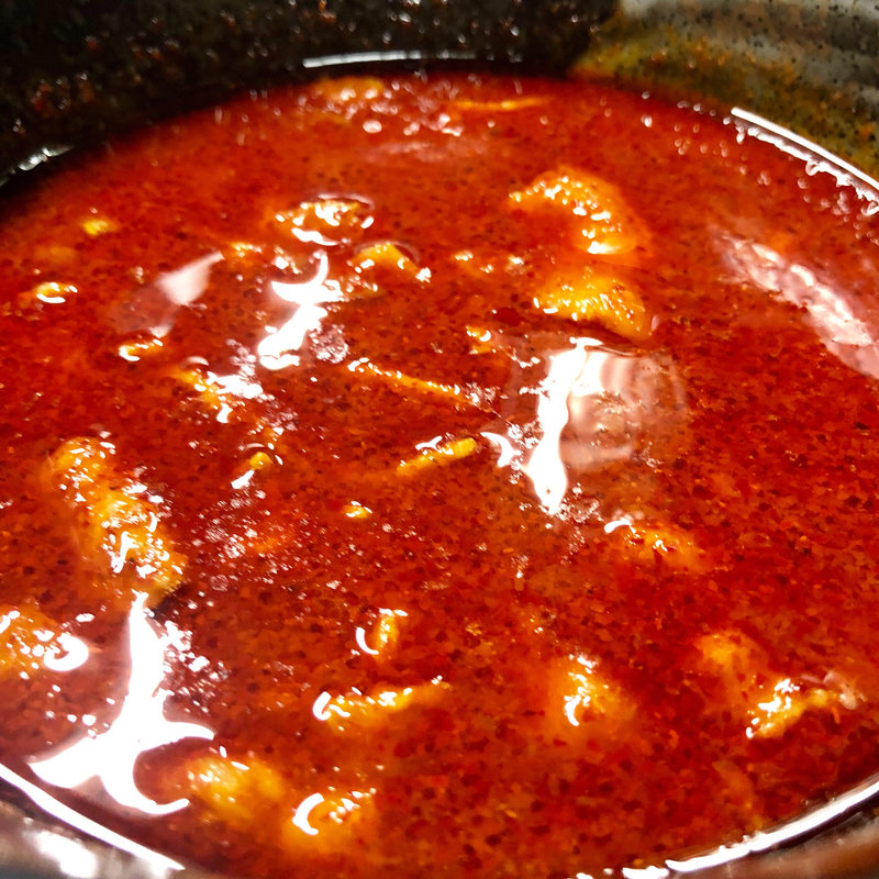 冷し大辛肉味噌麺(元祖旨辛系タンメン 荒木屋 )