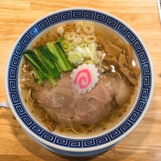 塩ラーメン(サバ6製麺所 阪急梅田店)