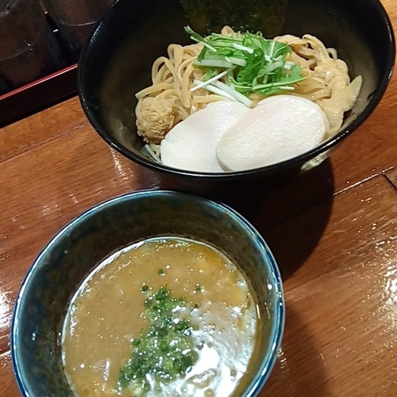 濃厚鶏つけ麺（醤油）(鶏そば みた葉)