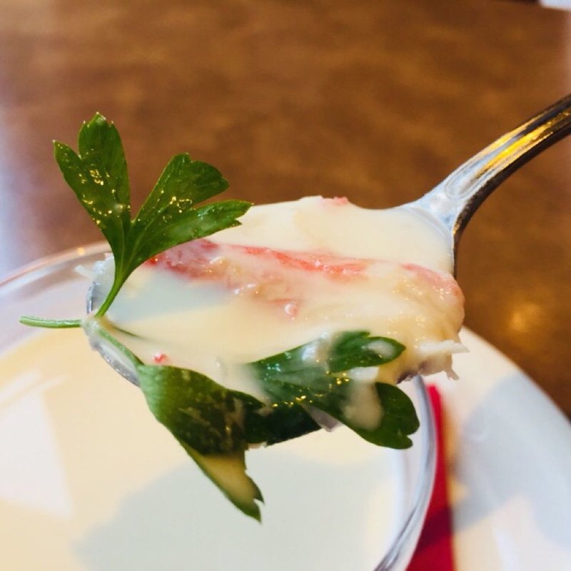 冷製蟹スープ(ジョリーパスタ 谷山店)