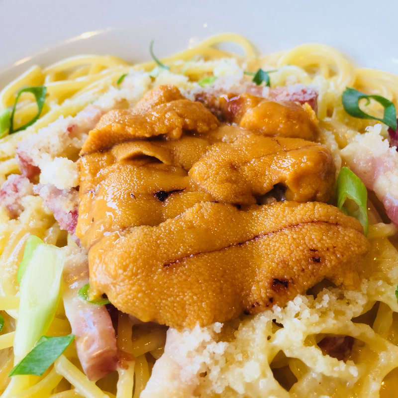 ウニボナーラ(ジョリーパスタ 谷山店)