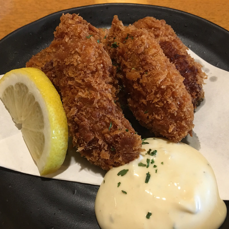 季節限定広島産カキフライ(爐庵 佐賀店 )