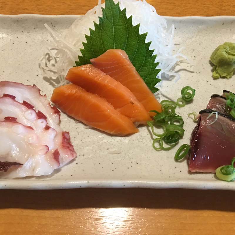 本日の刺身三点盛り(爐庵 佐賀店 )