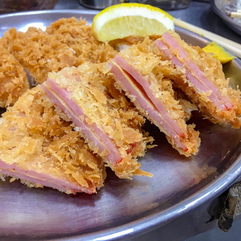 ハムかつ(立呑み とんかつ まるや 新橋店 )