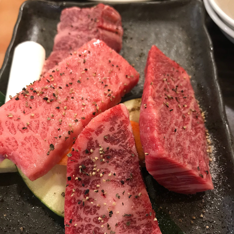 特選4種盛り(焼肉うみかぜ)