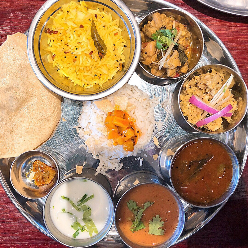 限定・夏のミールス(エリックサウスマサラダイナー)