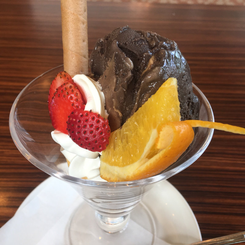 ベルギーチョココーヒー ジェラートパフェ(本庄珈琲うふふ )