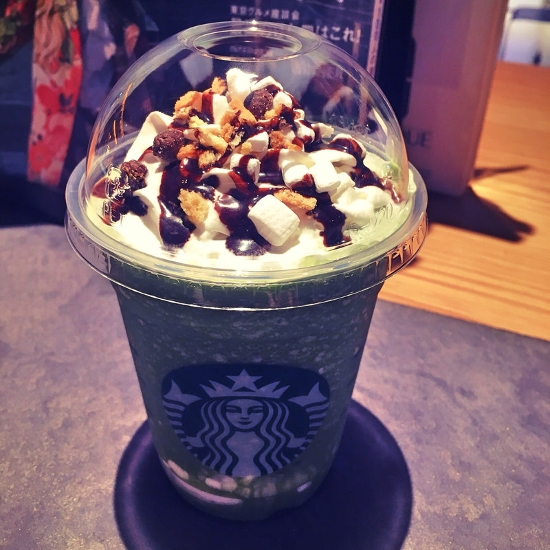 抹茶 スモア フラペチーノ(Tall)(スターバックスコーヒー 福岡赤坂門店)
