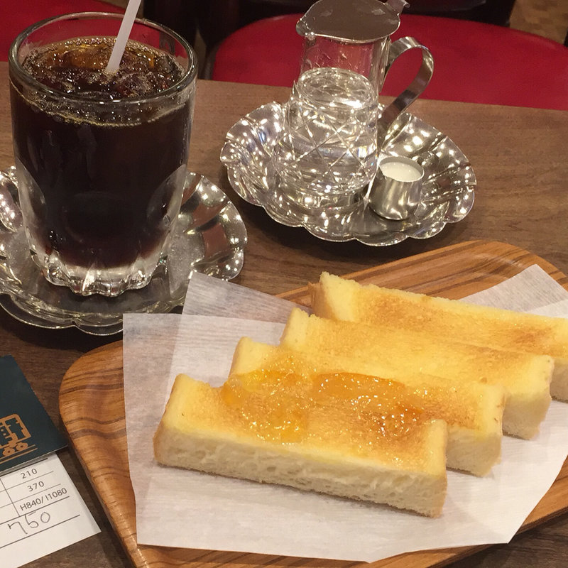 トースト(喫茶去 快生軒)