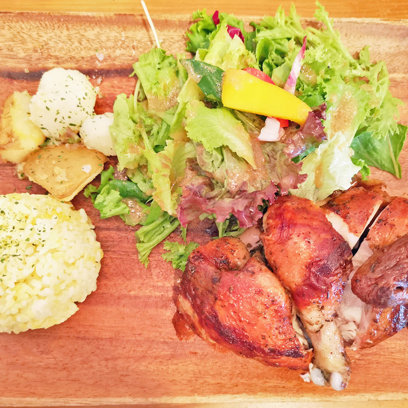 ハーフチキンセット(ALZE 六本木店 （アルゼ）)