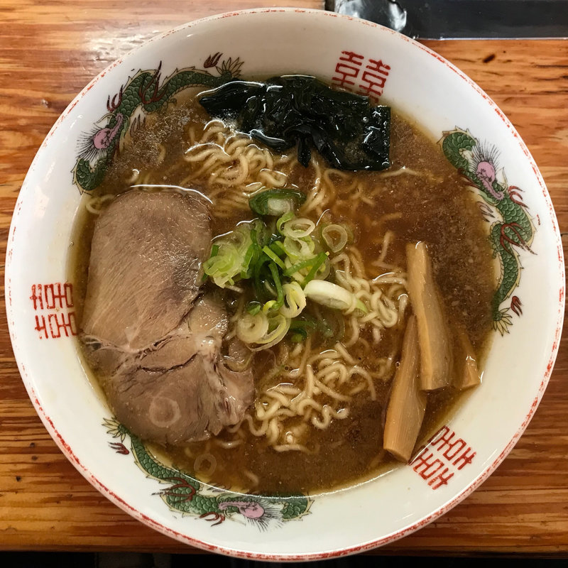 正油ラーメン(ホルモン 朝吉 )