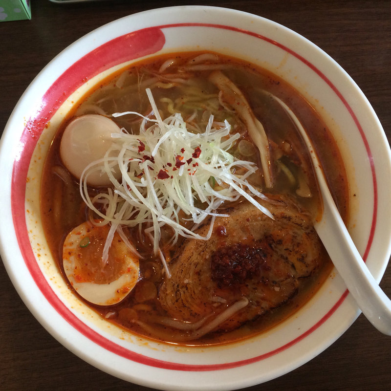 アサリ 辛シビ 大盛(麺部屋 綱取物語 真栄店 )