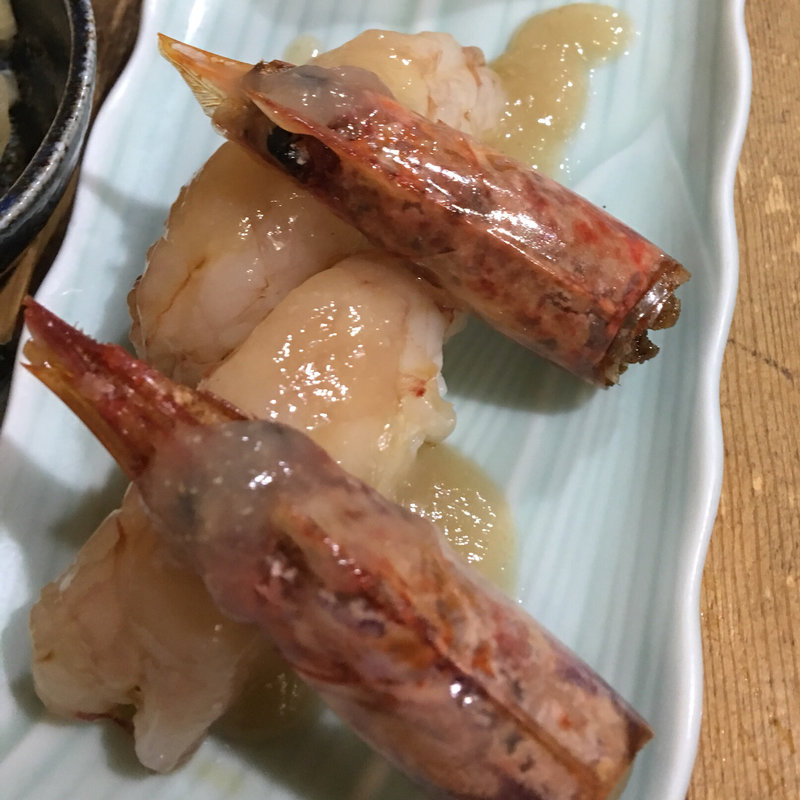 生エビ握り(マグロー )