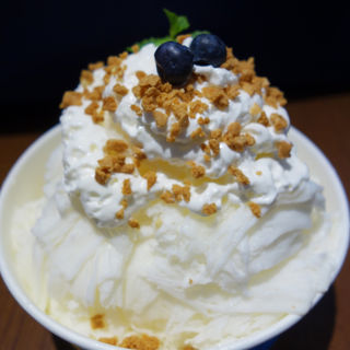クリームチーズかき氷(カップ)(THE GUEST cafe&diner 福岡パルコ店)