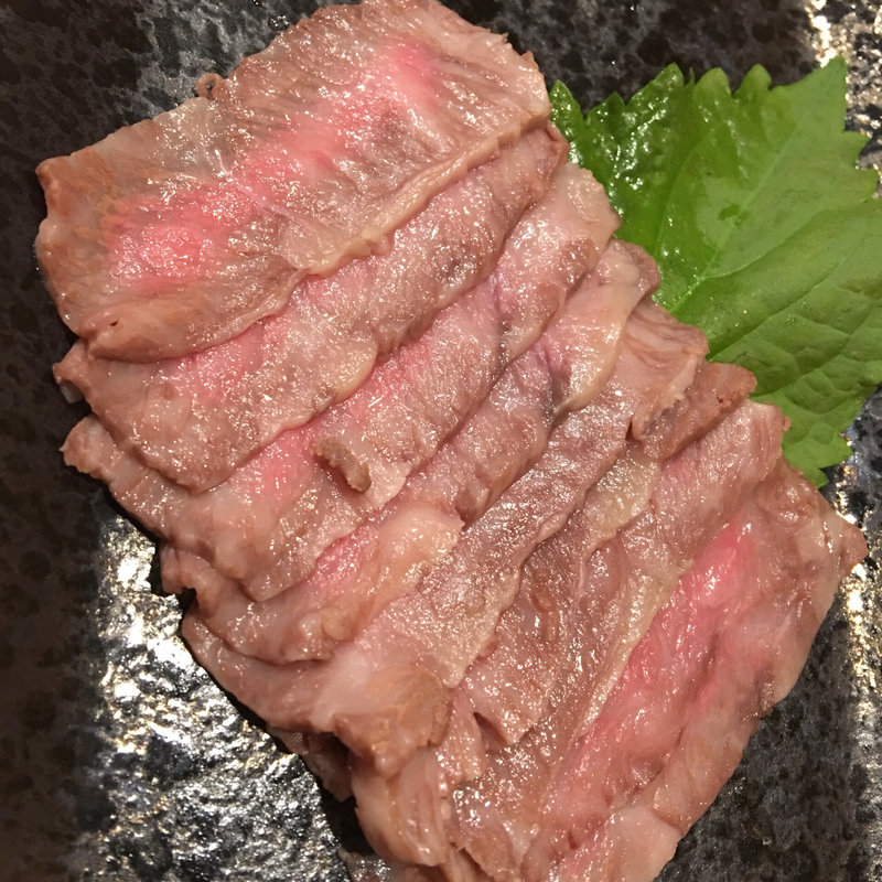 ローストビーフ(手打ち蕎麦 松庵)