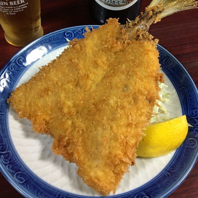 アジフライ(ホノルル食堂)