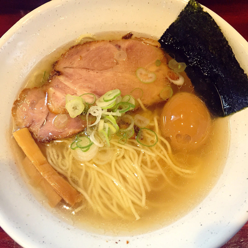 地鶏ラーメン(地鶏らーめん翔鶴 高崎店)