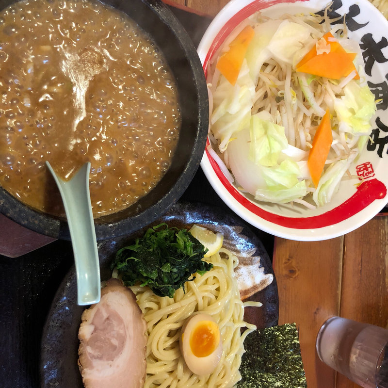 濃厚豚骨伊勢海老つけ麺ミニカツオ飯(竹本商店☆つけ麺開拓舎 )