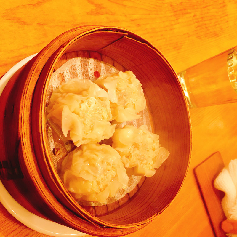 ワタリガニ入りの焼売(たこりき)