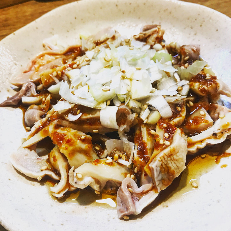 ガツ刺し(もつ焼 のんき 綾瀬店)