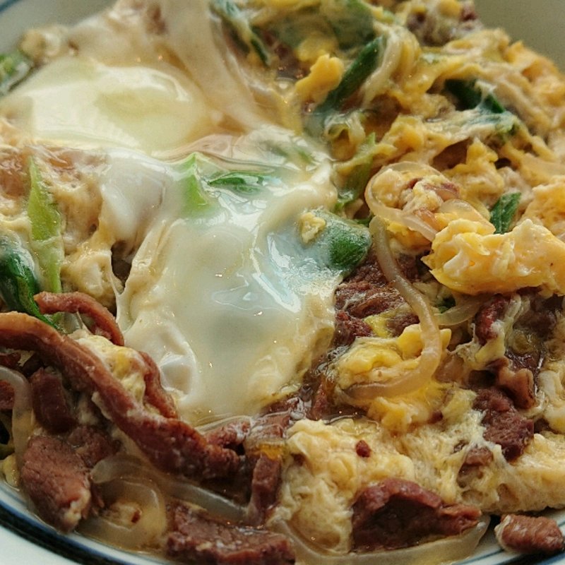 しか肉丼(道の駅 フレッシュあさご )