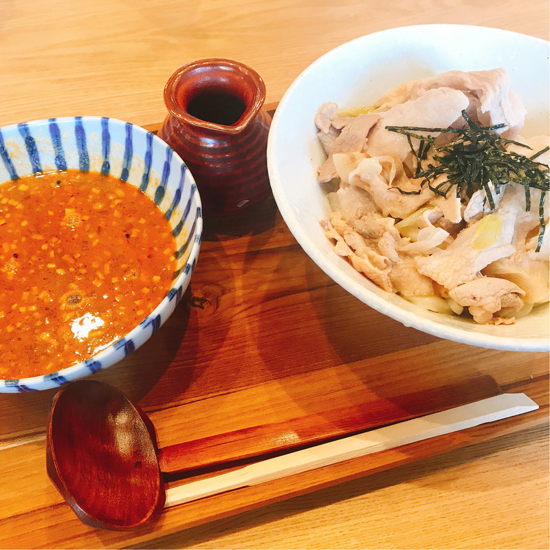 肉辛つけうどん(饂飩ト酒 maru-gin)