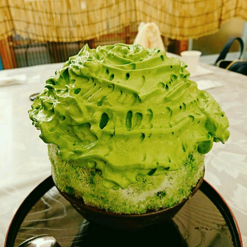 抹茶みるくエスプーマ(茶の木村園 )