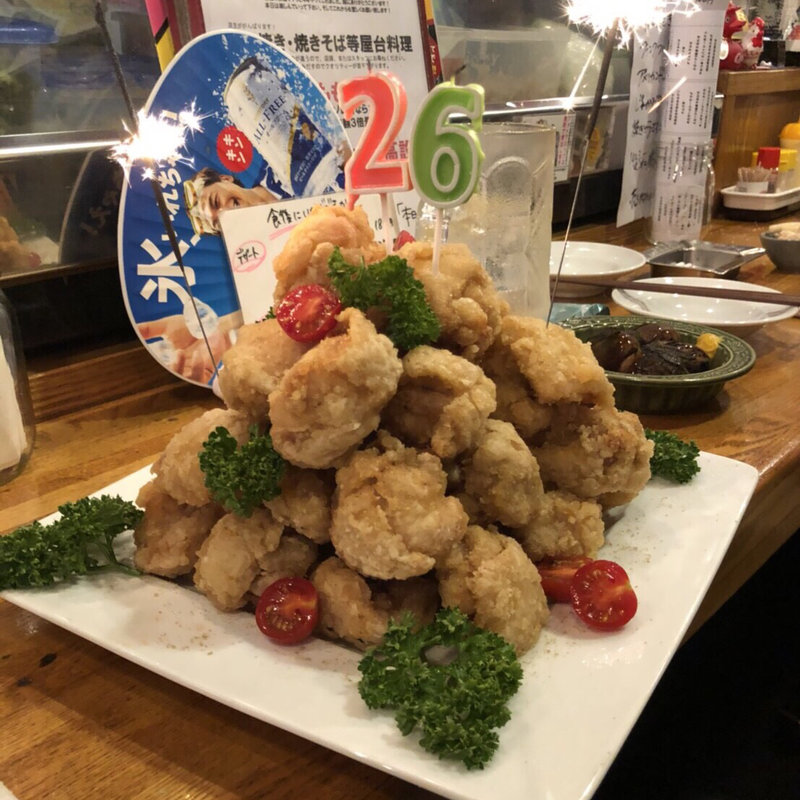 からあげケーキ(トリサカバ ハイカラ)