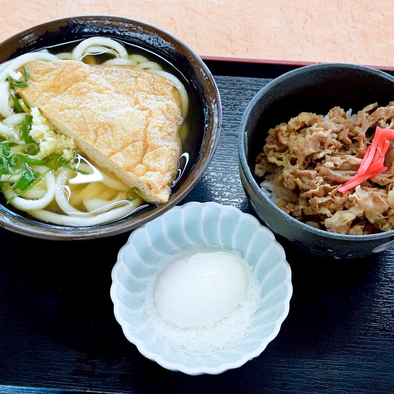 ミニ牛丼セット(こんぴらや 成合店 )