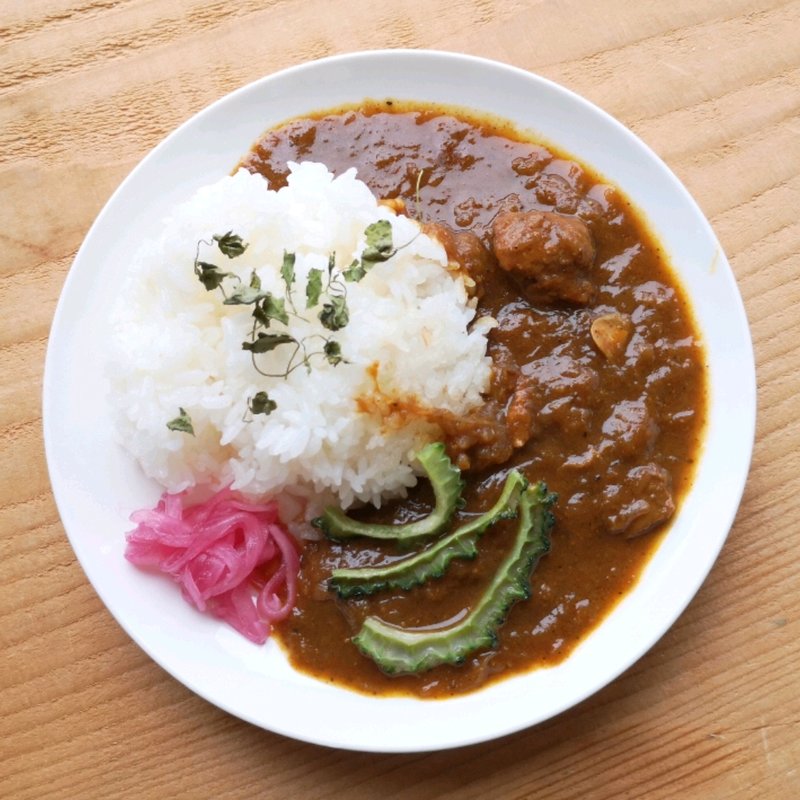 棚田カレー(道の駅 ちはやあかさか )
