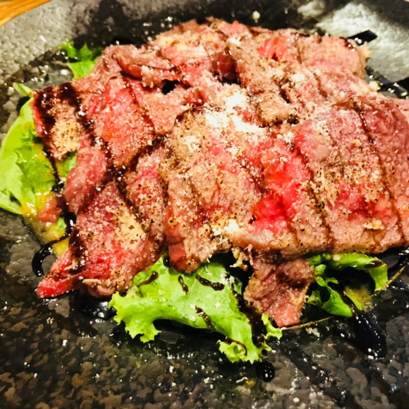 名物備前黒毛和牛のパルメザンチーズ炙り(Nobe noBe （ノベノベ）)