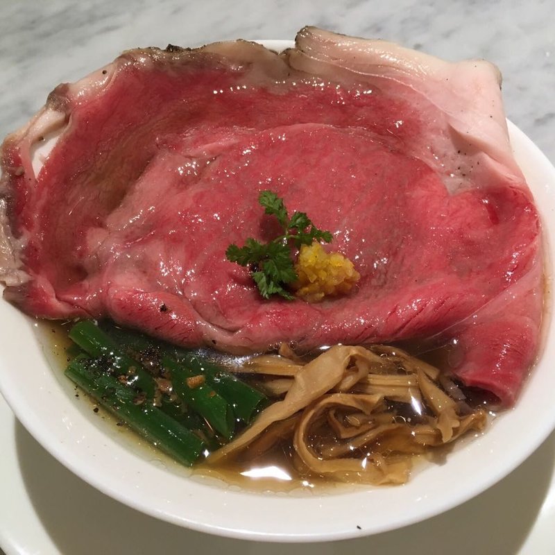 A5黒毛和牛醤油らぁめん(メンショー サン フランシスコ （MENSHO SAN FRANCISCO）)