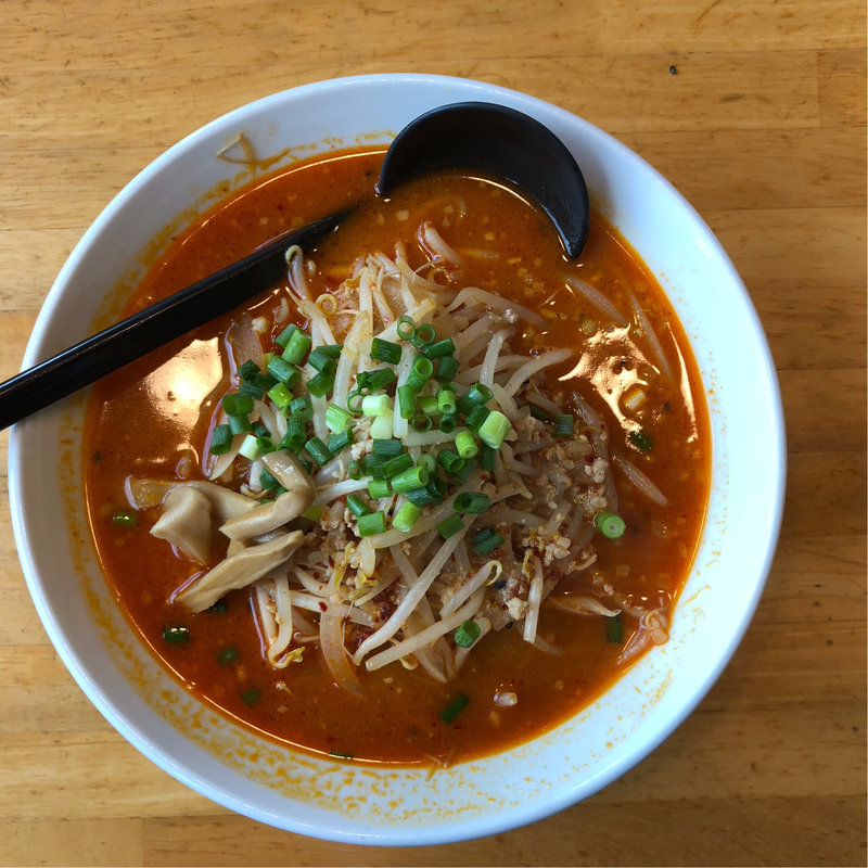 辛みそラーメン(ラーメン大学伊那インター店)