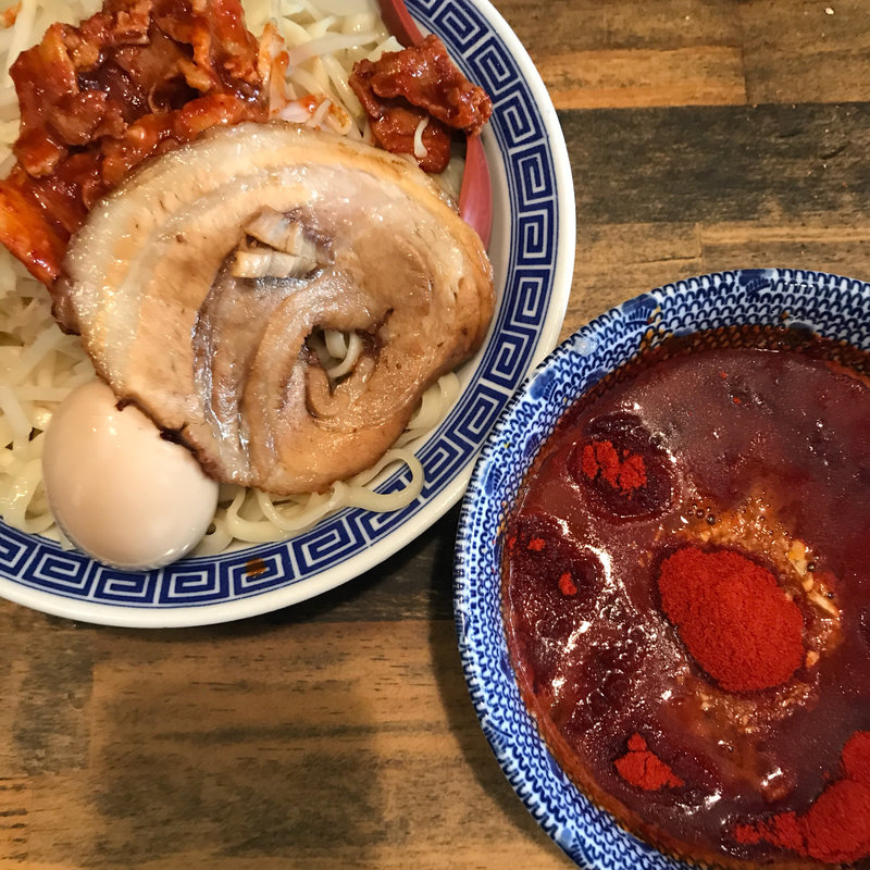 激辛味噌全部つけ麺(虎よし )